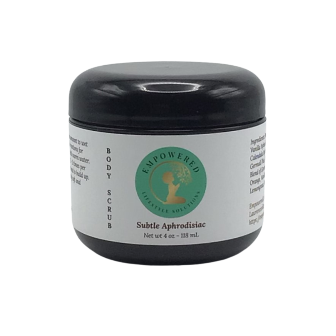 Subtle Aphrodisiac Sugar Scrub 4 oz