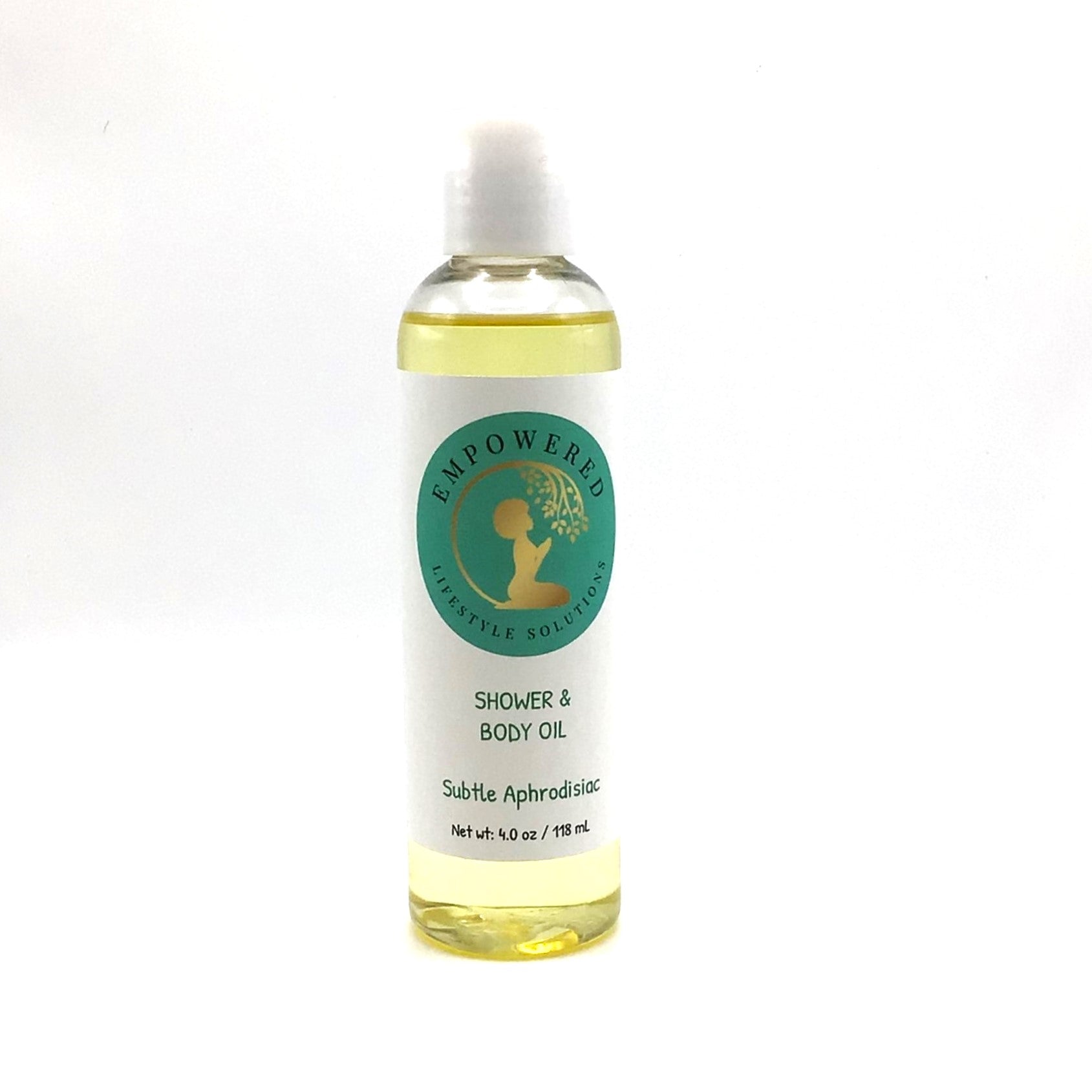 Subtle Aphrodisiac Shower Massage Oil 4 oz